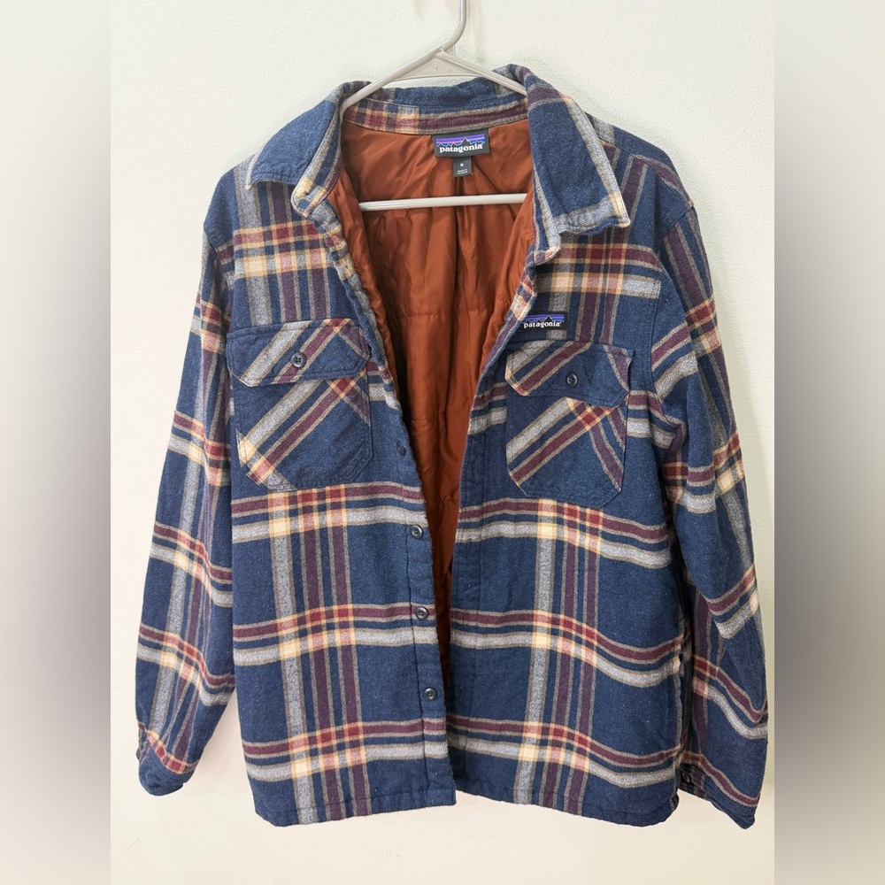Patagonia Men's Insulated Organic Cotton Midweight Fjord Flannel Shirt
